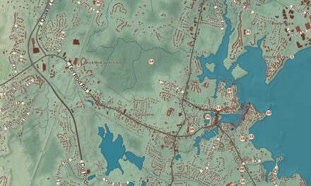 Beautifully Detailed Map of North Kingstown, Rhode Island