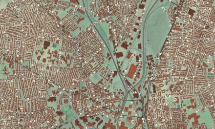 Beautifully Detailed Map of Providence, Rhode Island