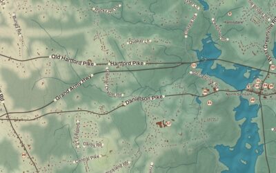 Beautifully Detailed Map of Scituate, Rhode Island