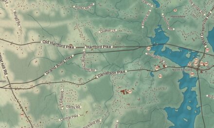 Beautifully Detailed Map of Scituate, Rhode Island