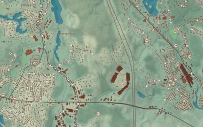 Beautifully Detailed Map of Smithfield, Rhode Island
