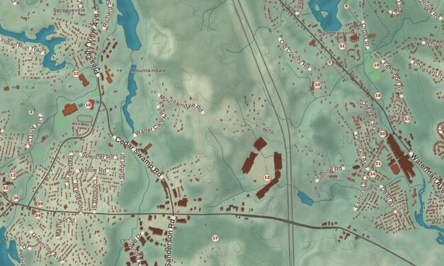 Beautifully Detailed Map of Smithfield, Rhode Island
