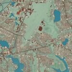 Beautifully Detailed Map of Warwick, Rhode Island