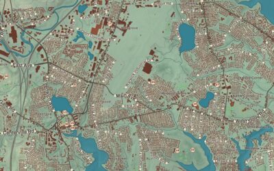 Beautifully Detailed Map of Warwick, Rhode Island