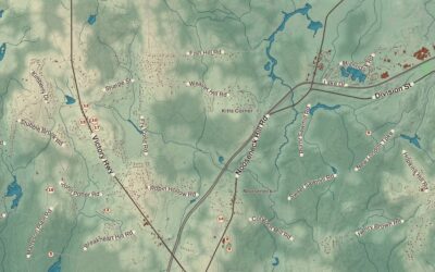 Beautifully Detailed Map of West Greenwich, Rhode Island