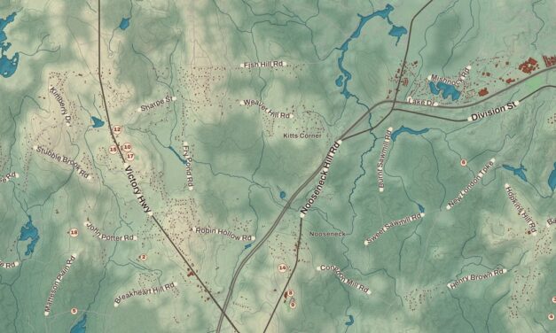 Beautifully Detailed Map of West Greenwich, Rhode Island