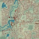 Beautifully Detailed Map of West Warwick, Rhode Island