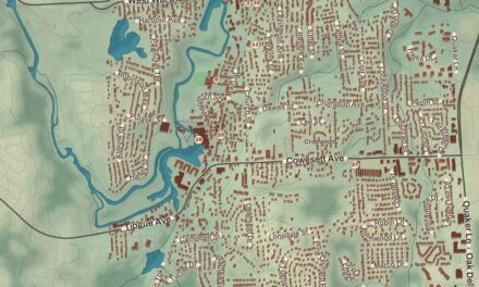 Beautifully Detailed Map of West Warwick, Rhode Island