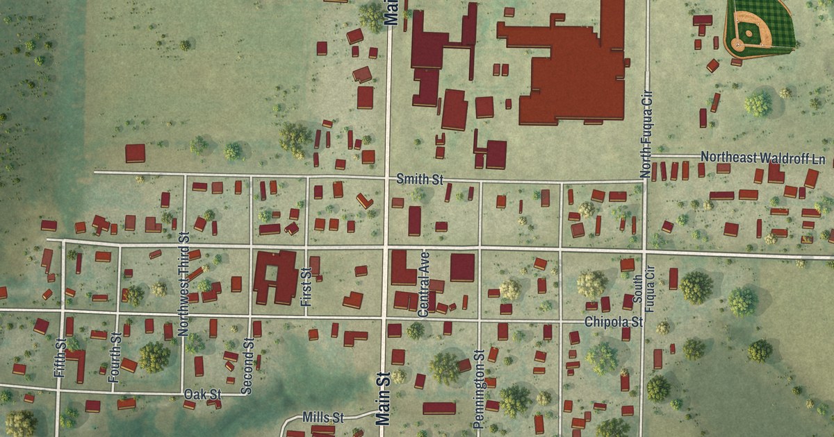 Map of Altha, Florida