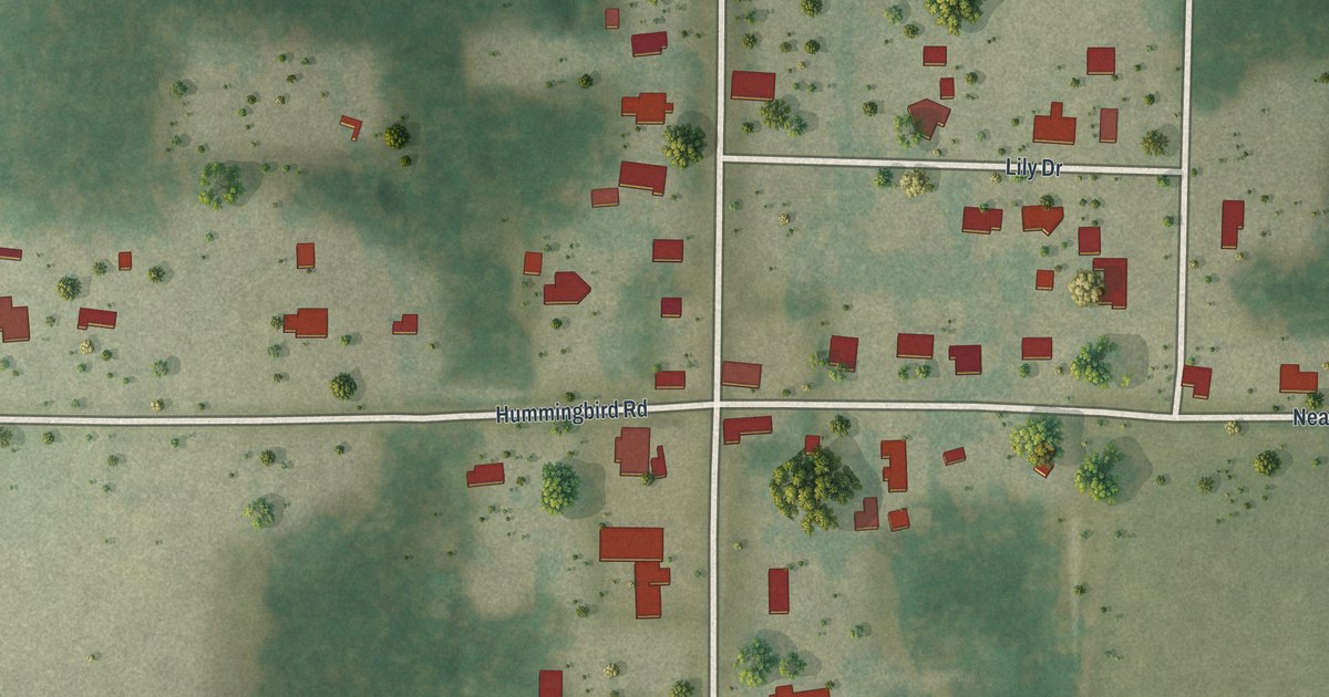 Map of Bascom, Florida