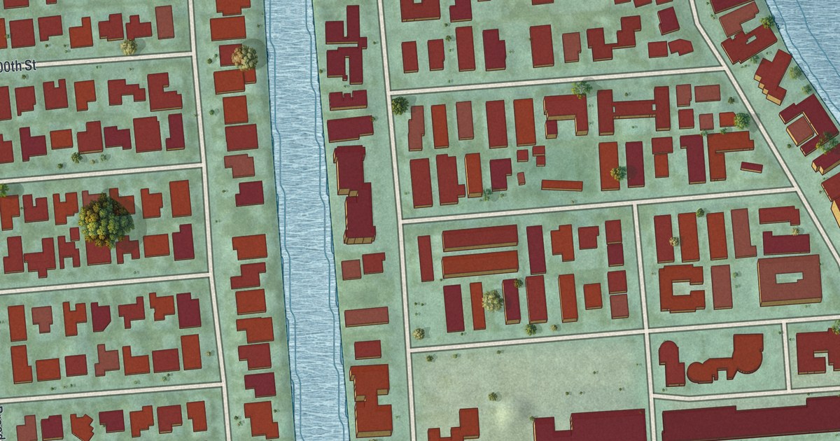 Map of Bay Harbor Islands, Florida