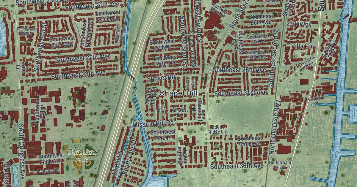 Map of Boynton Beach, Florida