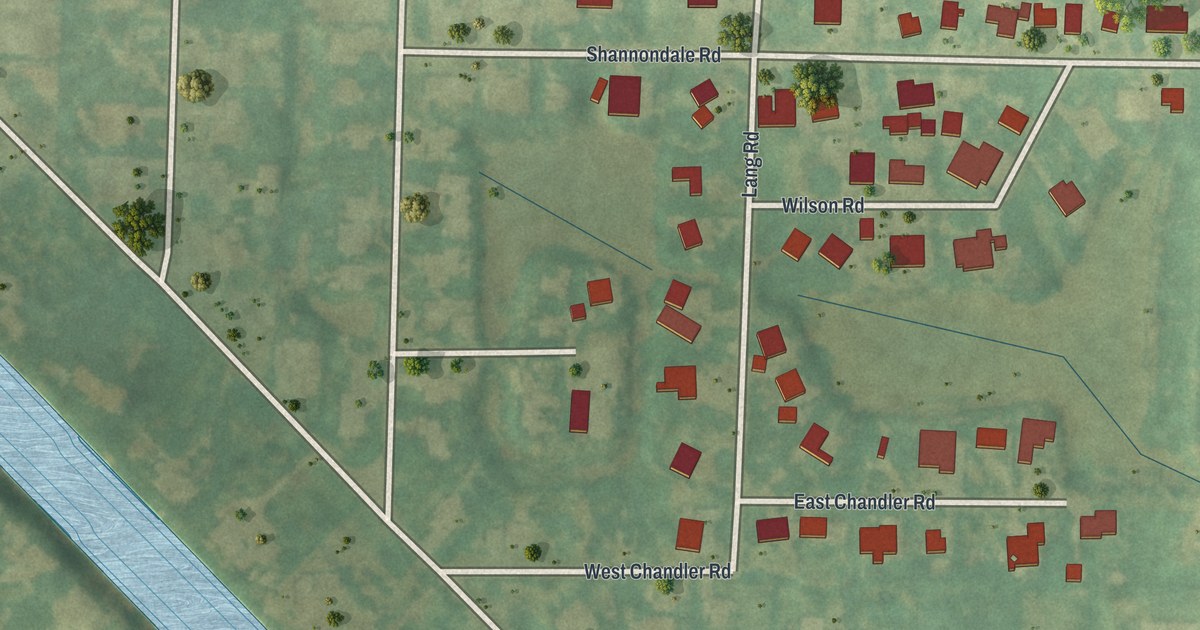 Map of Cloud Lake, Florida
