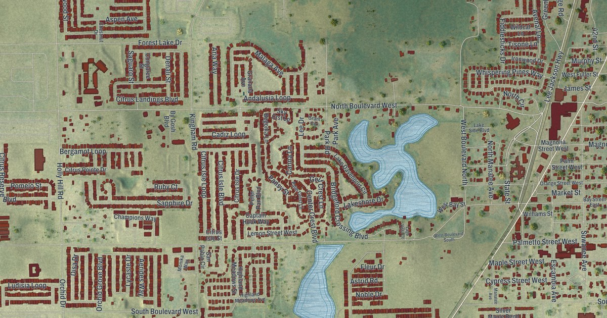 Map of Davenport, Florida