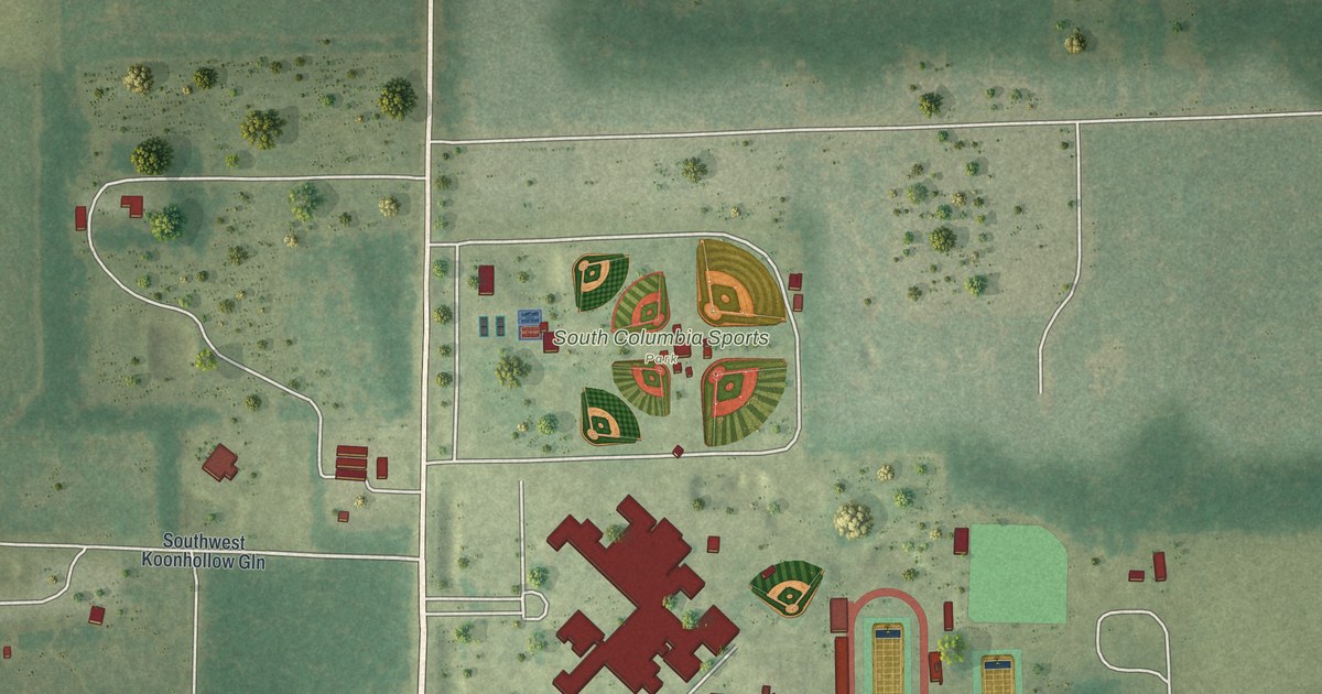 Map of Fort White, Florida