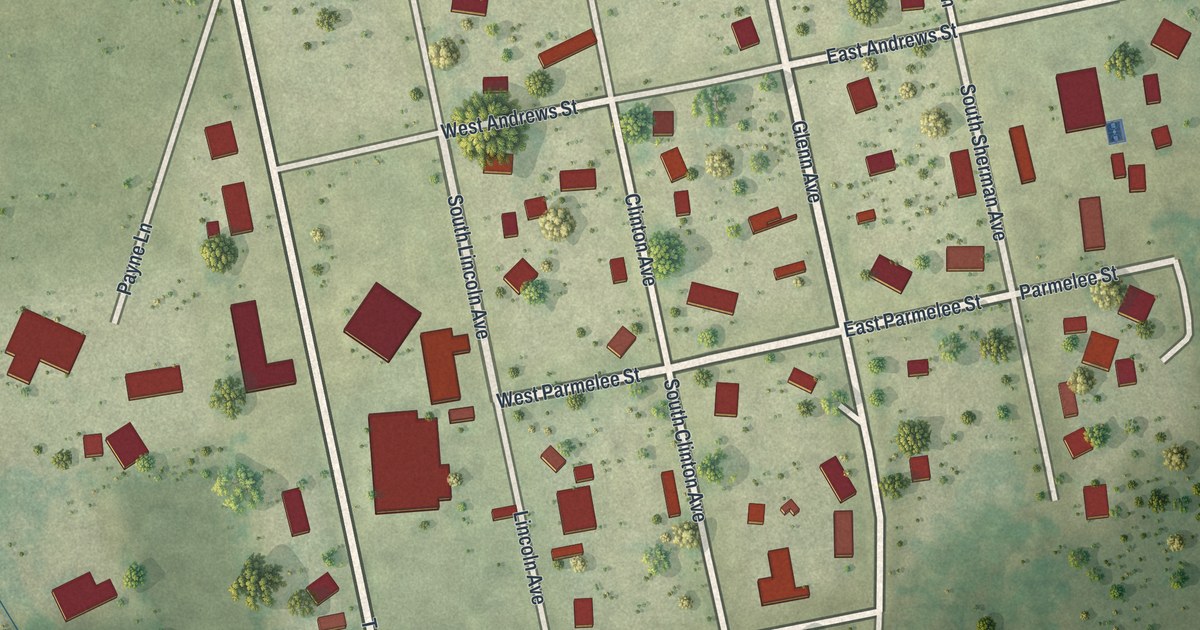 Map of Glen St. Mary, Florida