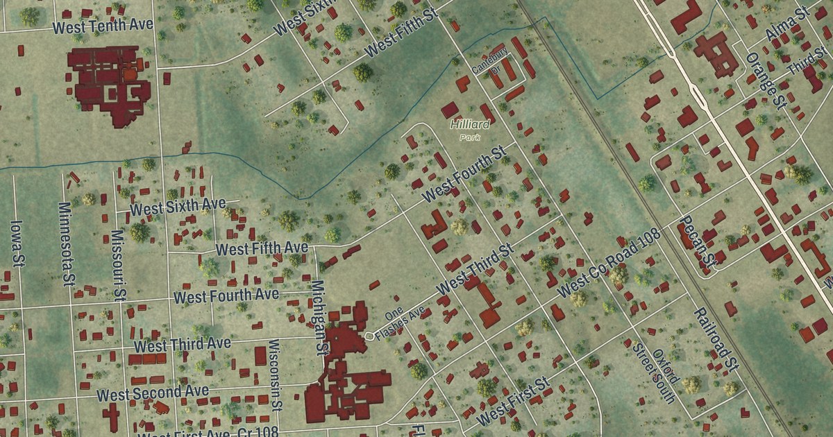 Map of Hilliard, Florida