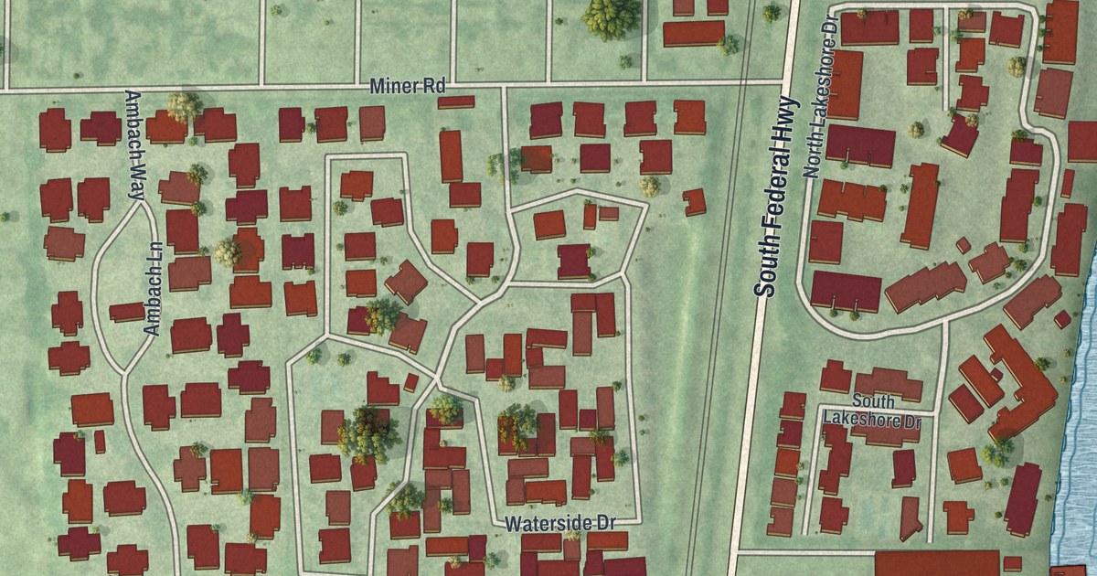 Map of Hypoluxo, Florida