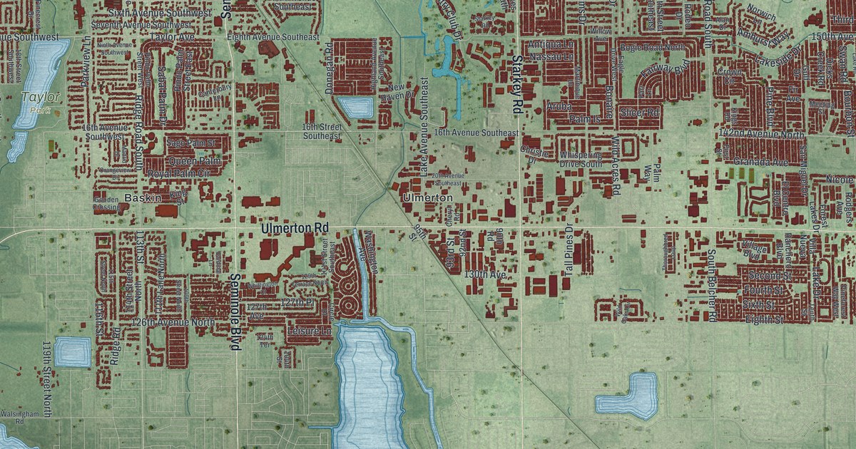 Map of Largo, Florida