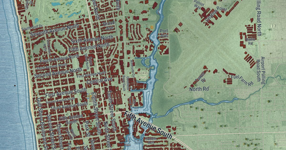 Map of Naples, Florida