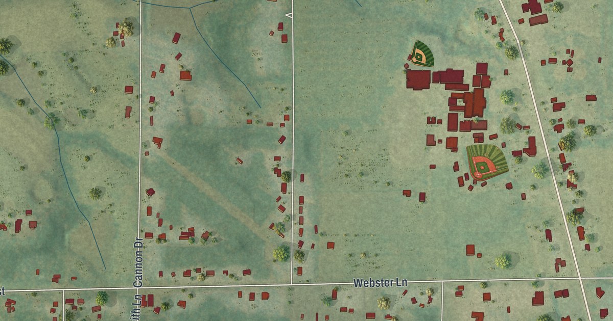 Map of Paxton, Florida