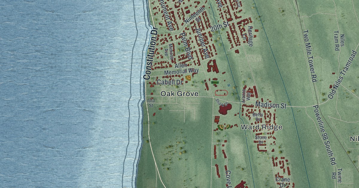 Map of Port St. Joe, Florida