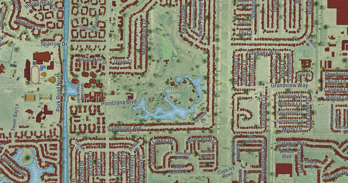 Map of Royal Palm Beach, Florida