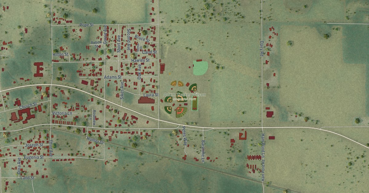 Map of Sneads, Florida
