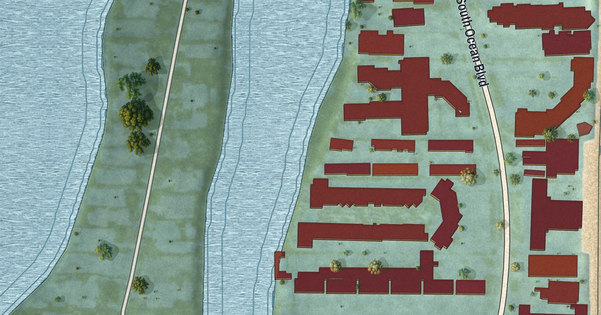 Map of South Palm Beach, Florida
