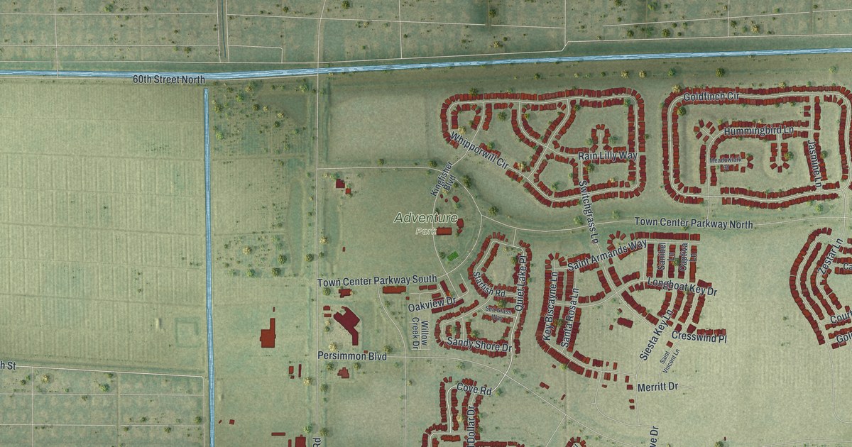 Map of Westlake, Florida