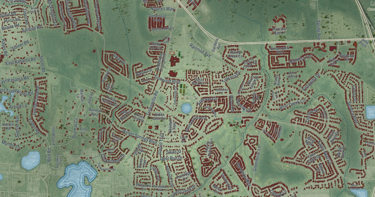 Map of Winter Springs, Florida