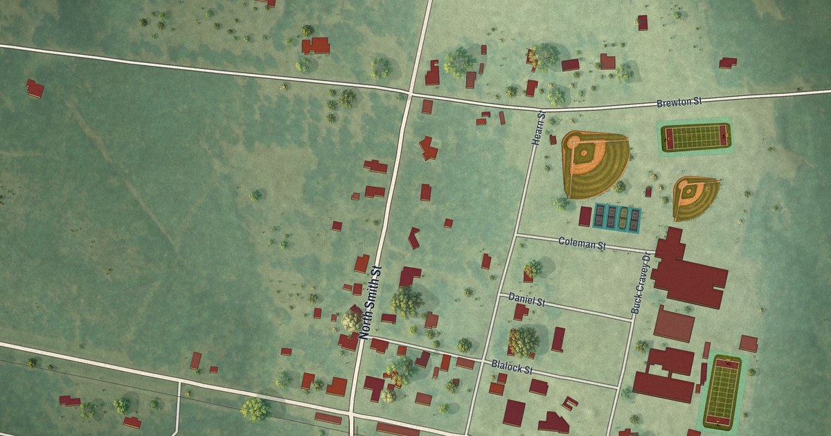 Map of Bellville, Georgia