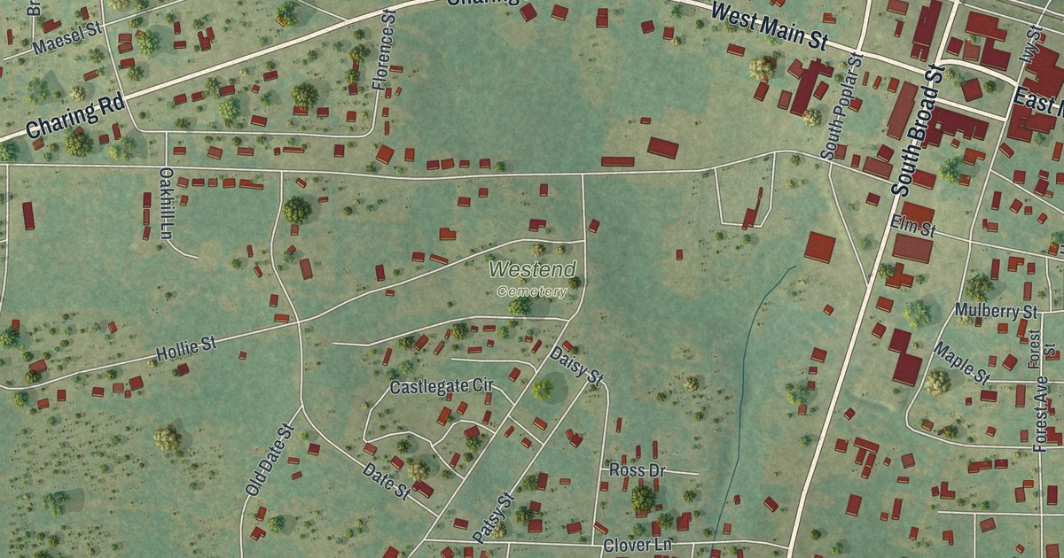 Map of Butler, Georgia