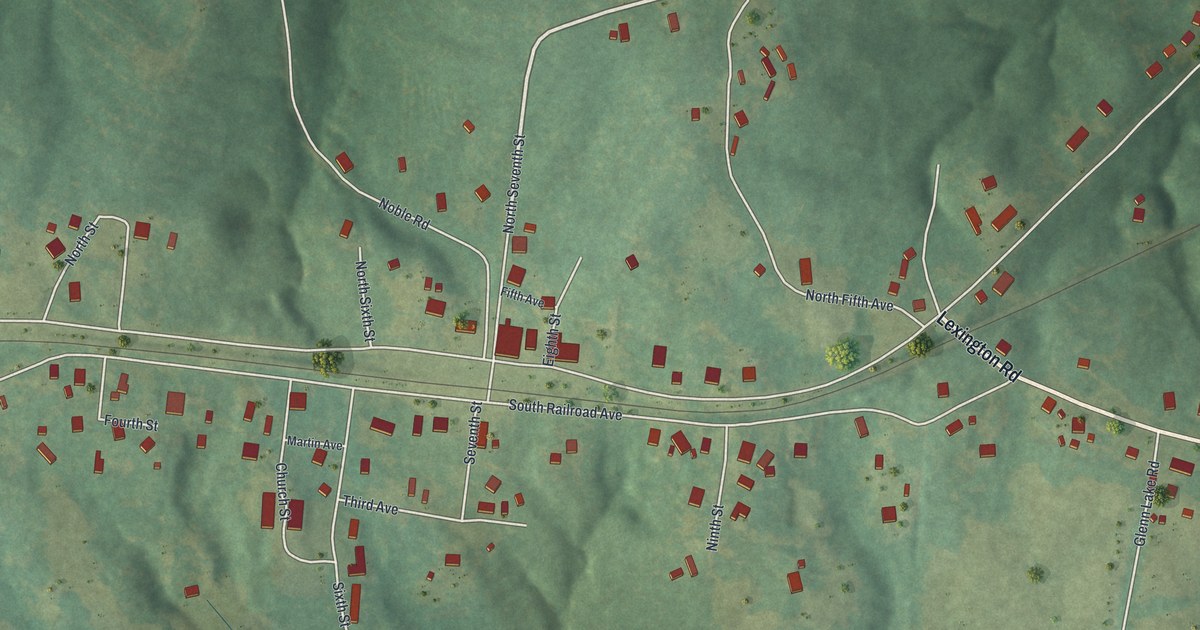 Map of Carlton, Georgia