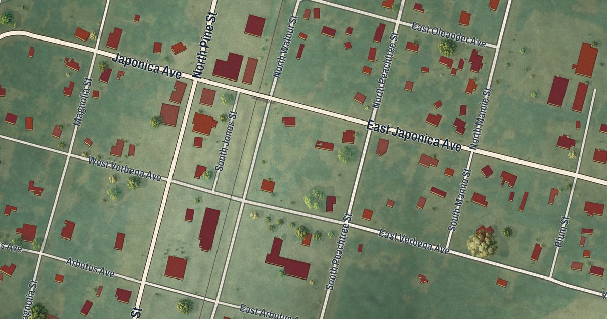 Map of Coolidge, Georgia