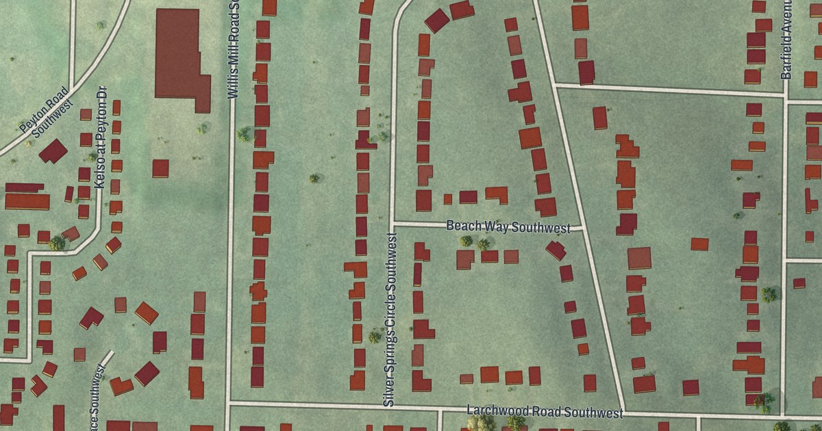 Map of Florida Heights, Georgia