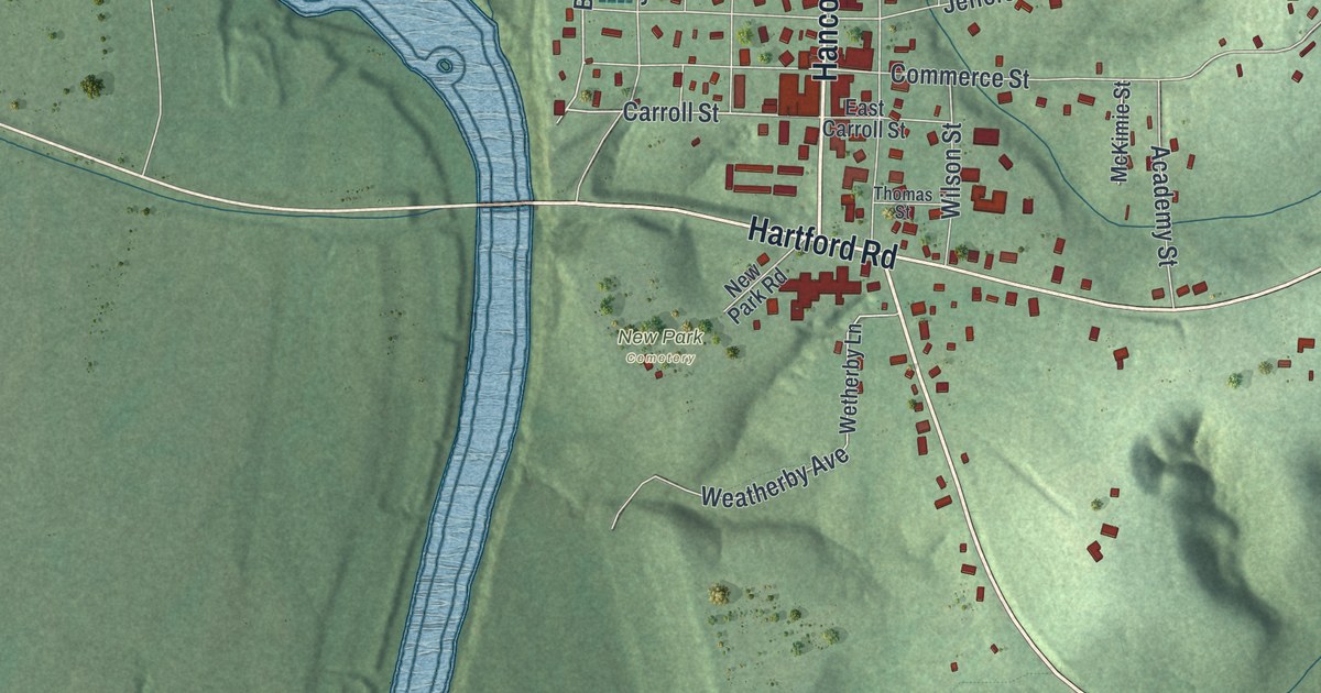 Map of Fort Gaines, Georgia
