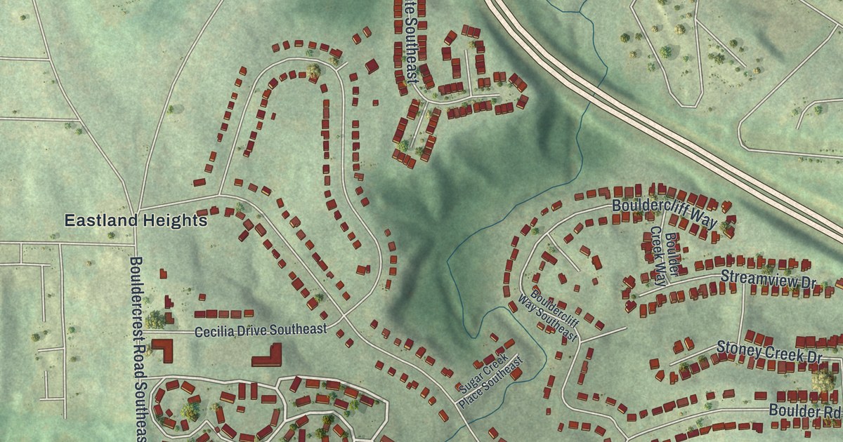 Map of Gresham Park, Georgia