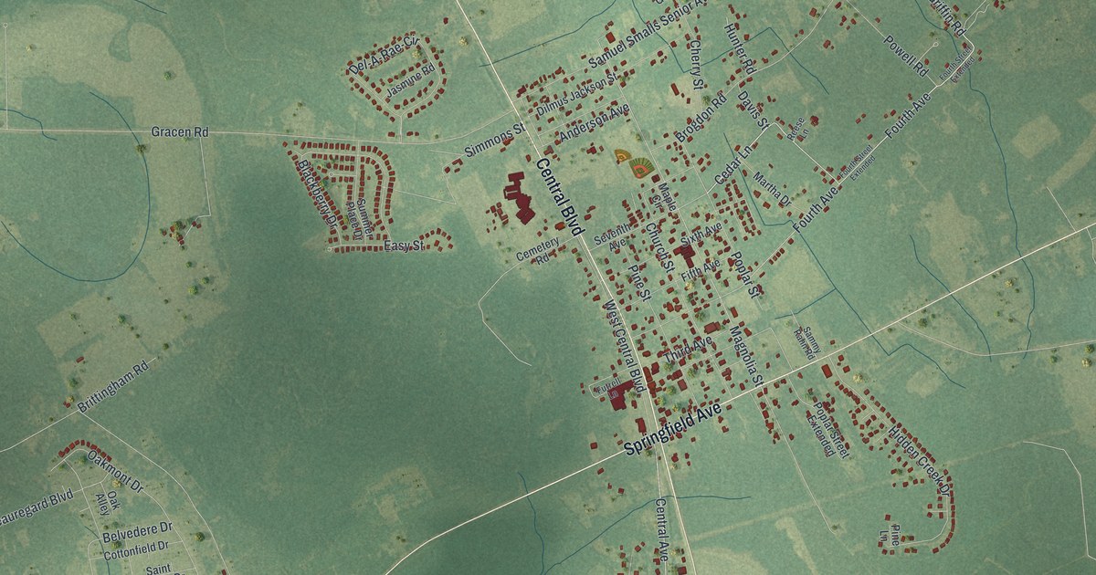 Map of Guyton, Georgia