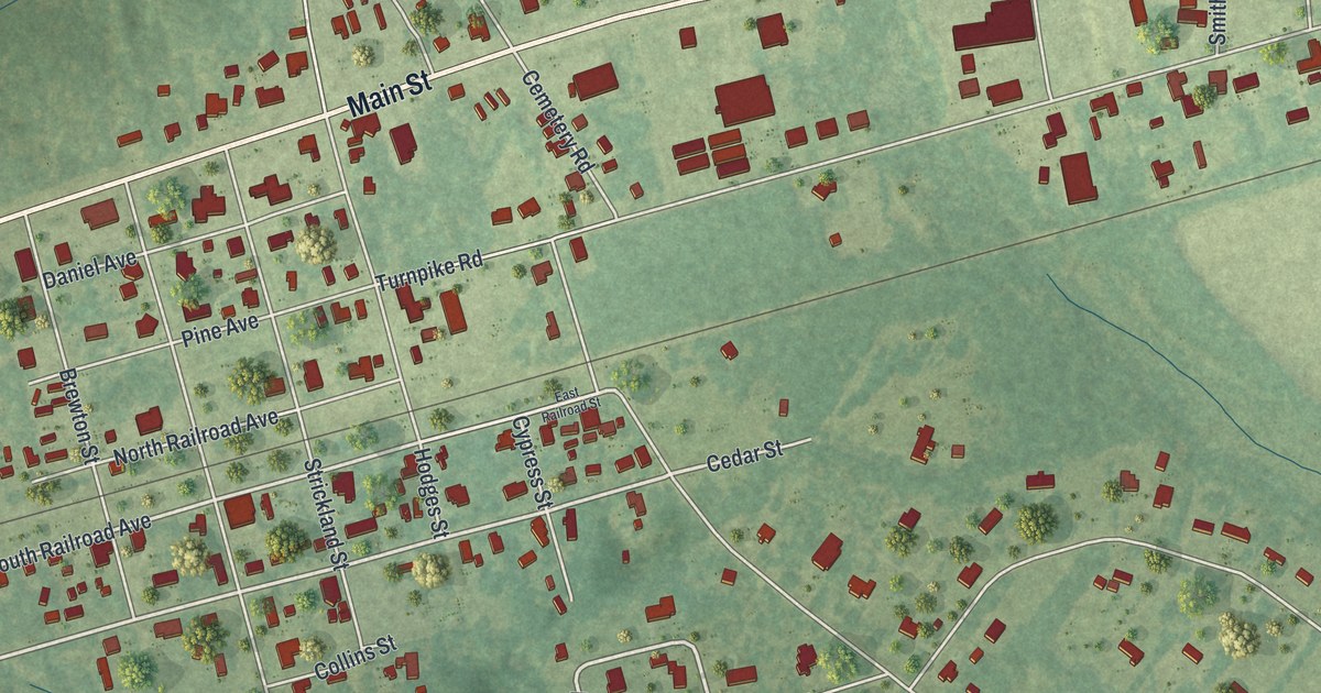 Map of Hagan, Georgia
