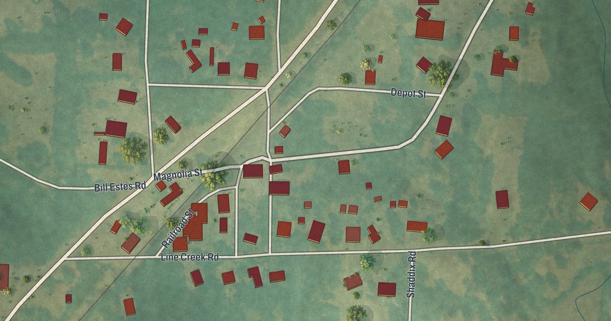 Map of Haralson, Georgia
