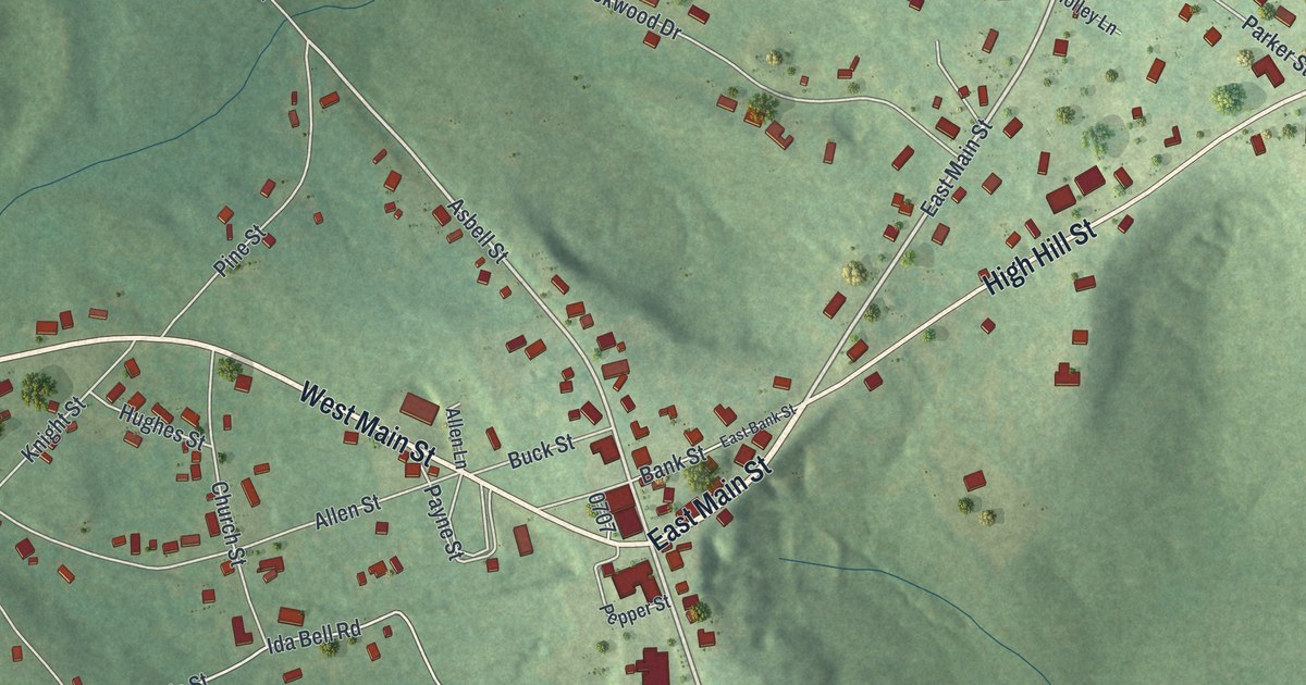 Map of Irwinton, Georgia