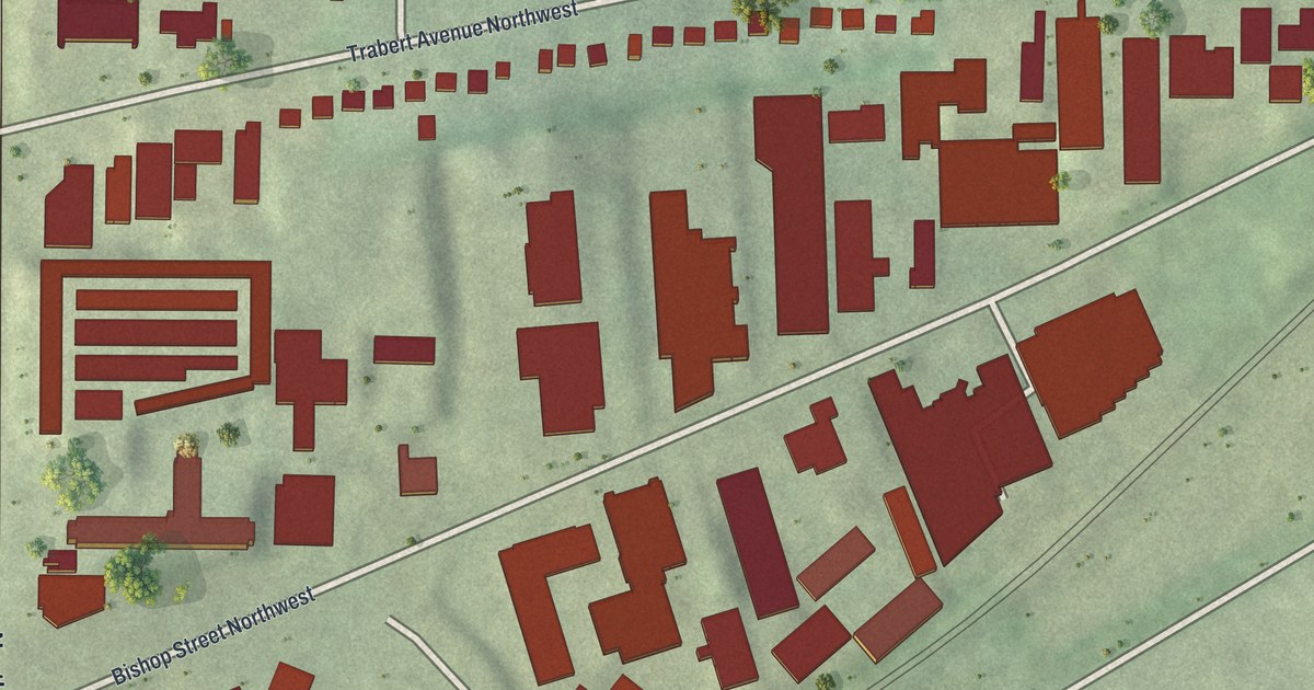 Map of Loring Heights, Georgia