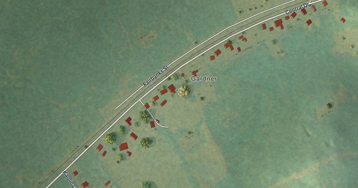 Map of Oconee, Georgia