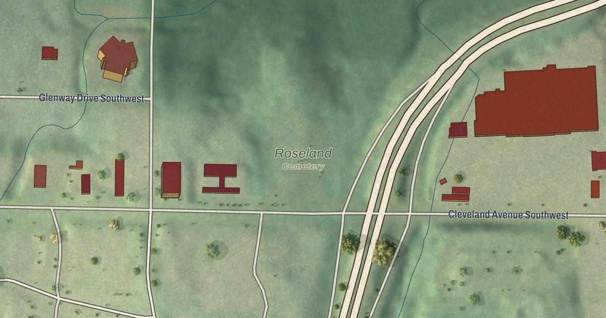 Map of Perkerson, Georgia