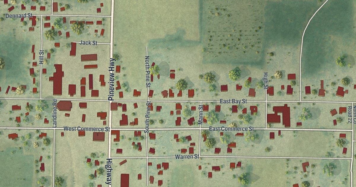 Map of Pineview, Georgia