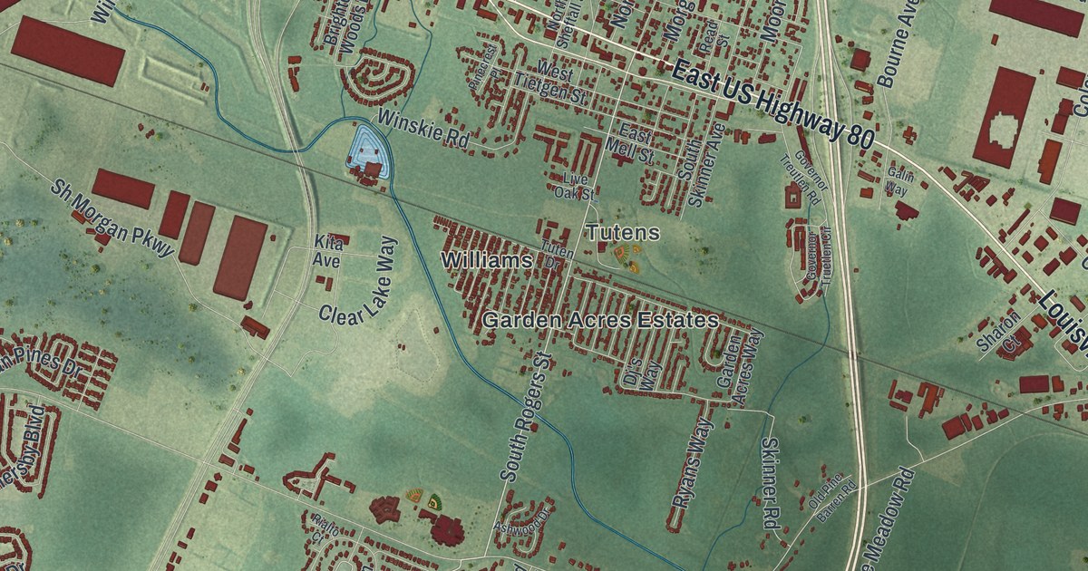 Map of Pooler, Georgia