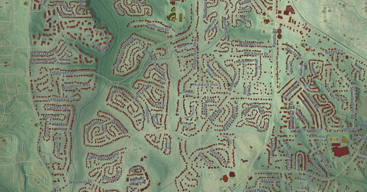 Map of Redan, Georgia