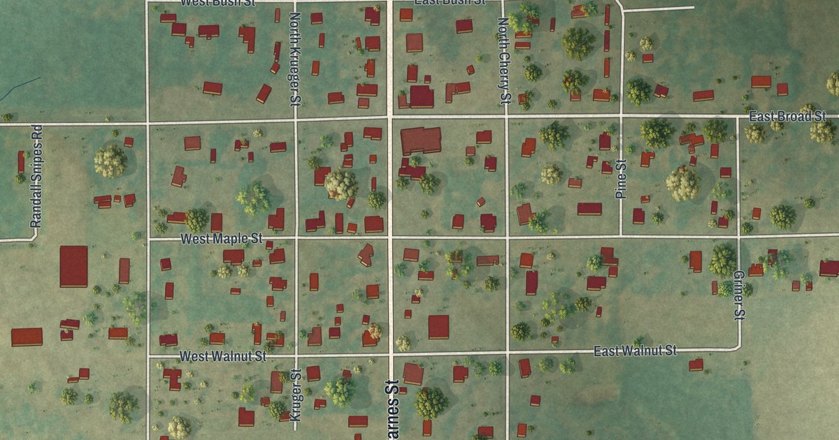 Map of Sale City, Georgia