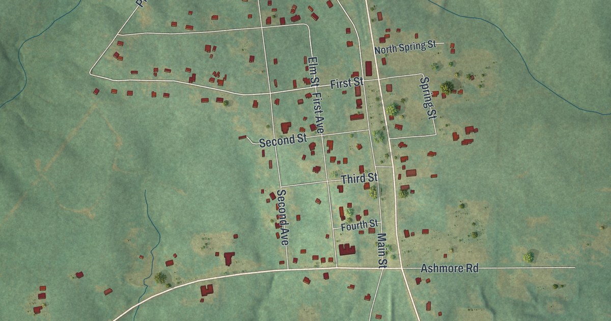 Map of Shiloh, Georgia